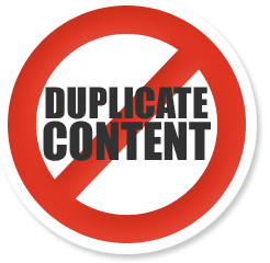 Duplicate Content