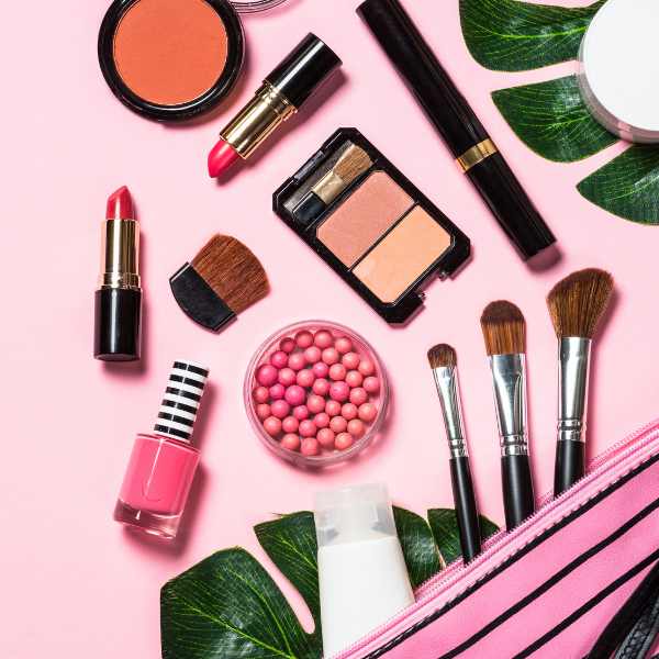 mobile image of beauty products