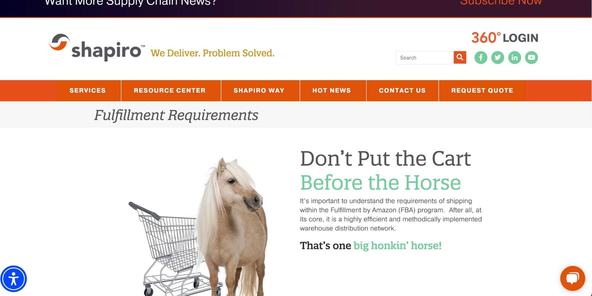 graphic of how to print FBA label