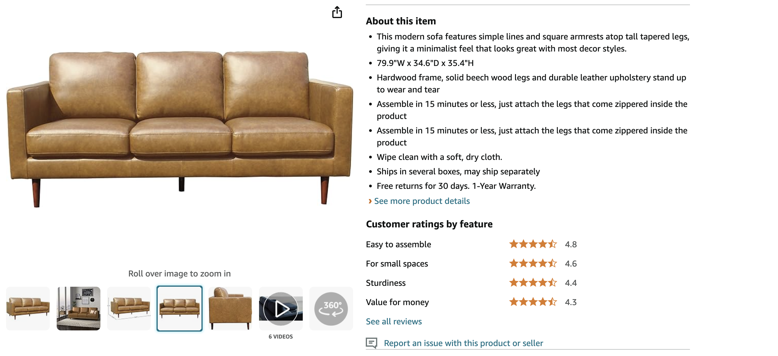 Example of a Good  Amazon Product Description